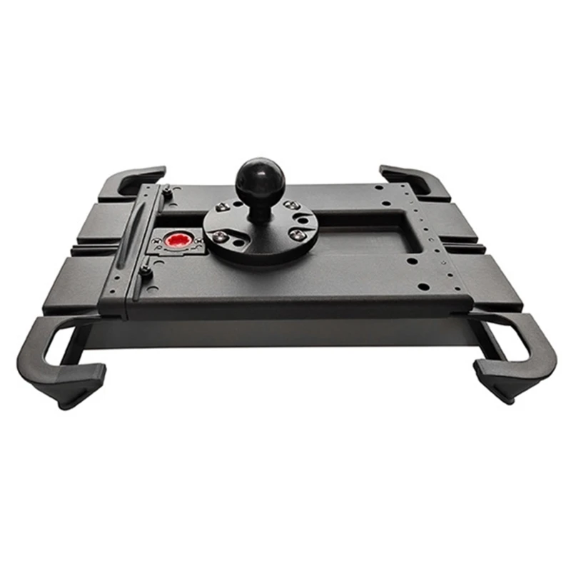 Adattatore per montaggio a da 1 pollice, base montaggio rotonda, costruzione in alluminio, in gomma