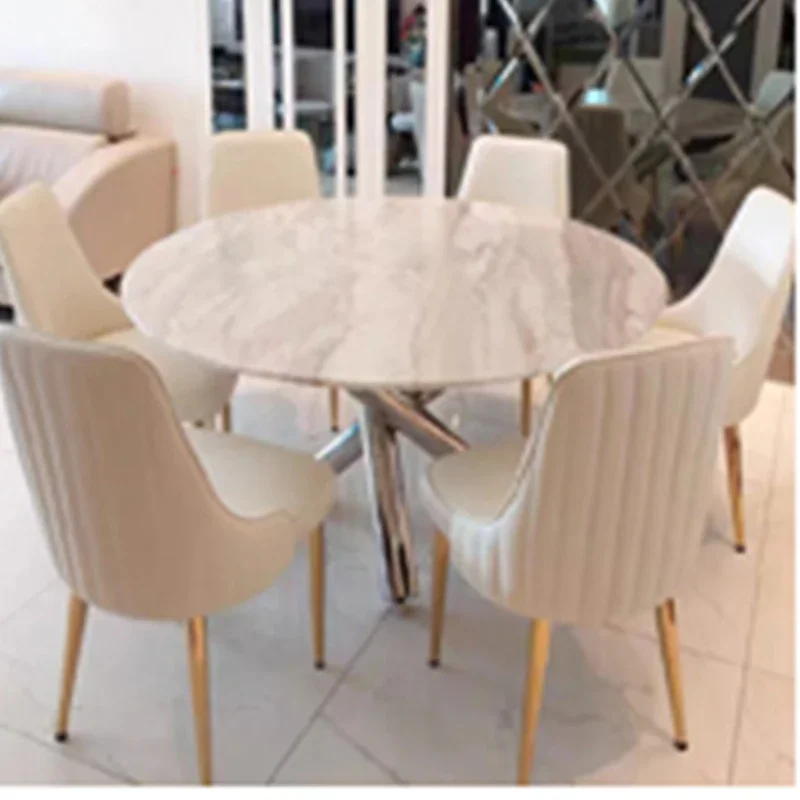 Portable Folding Chairs Luxury Dining Beauty Salon Dresser Chair Rattan Single Person Decorative Armchair Home Furniture Wooden image 5