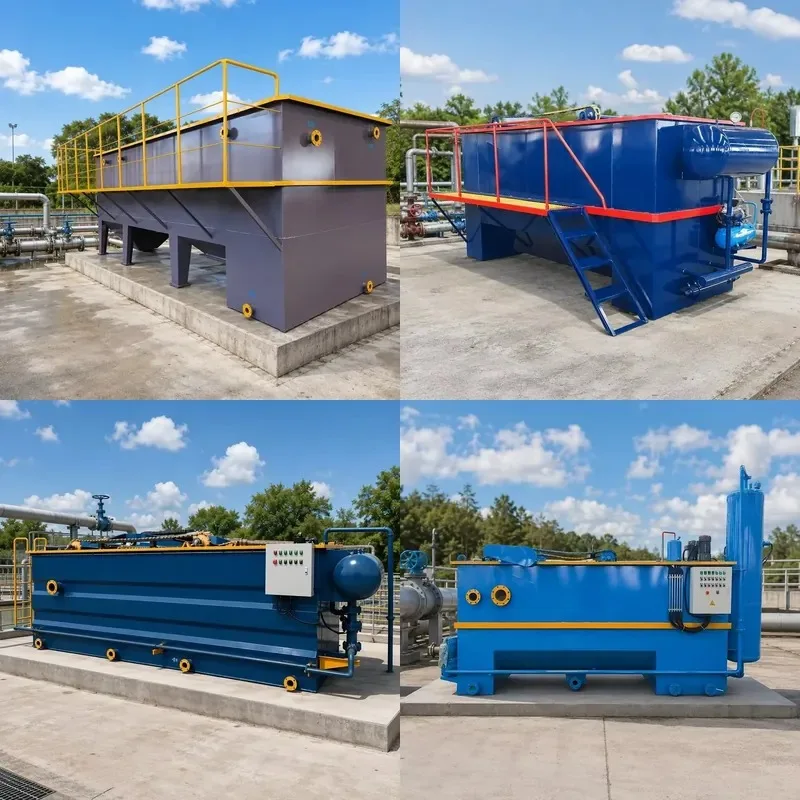 Dissolved Air Flotation System for Wastewater Treatment Purification Equipment