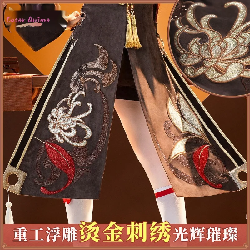 【Coser】أزياء هو تاو التأثيرية لعبة جينشين إمباكت زي الهالوين كرنفال حفلة عيد الميلاد لعب الأدوار الملابس