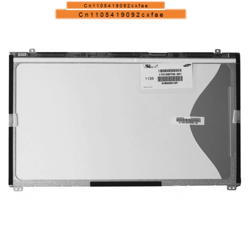 Chj ltn156kt06 801 b01 para sumsung np700z5c np550p5c portátil tela lcd 1600x900 hd 40 pinos 15.6 Polegada