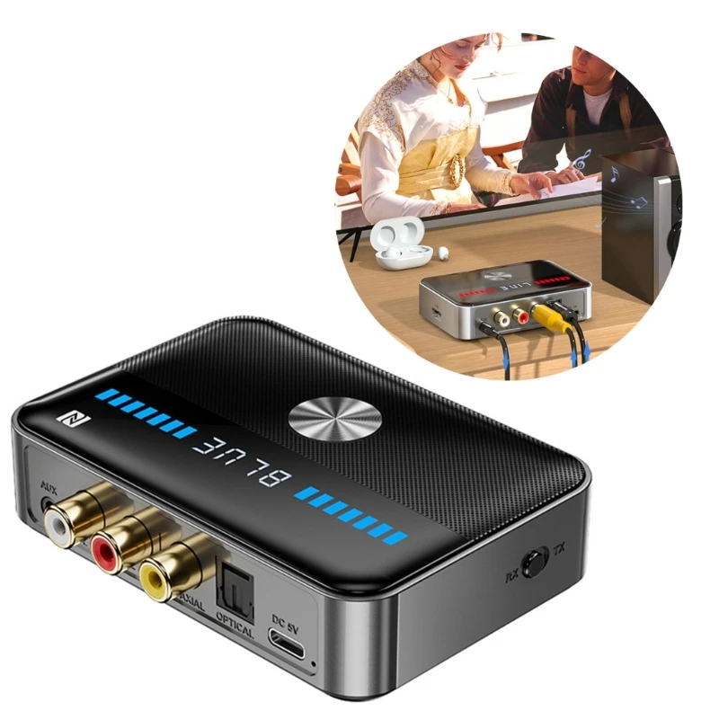 Ricevitore musicale compatibile con a batteria lunga, supporta più formati