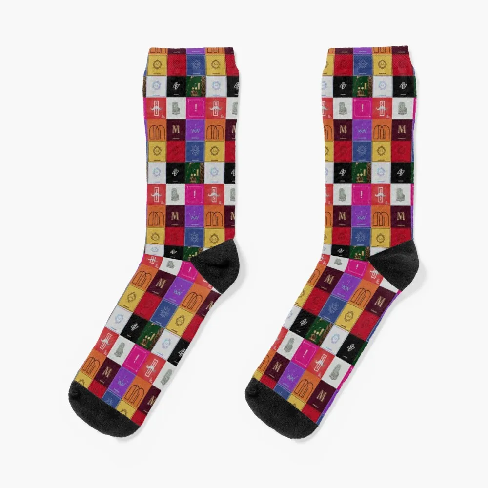 

Mamamoo Discography Patchwork Socks Fun Socks Christmas Gift For Men