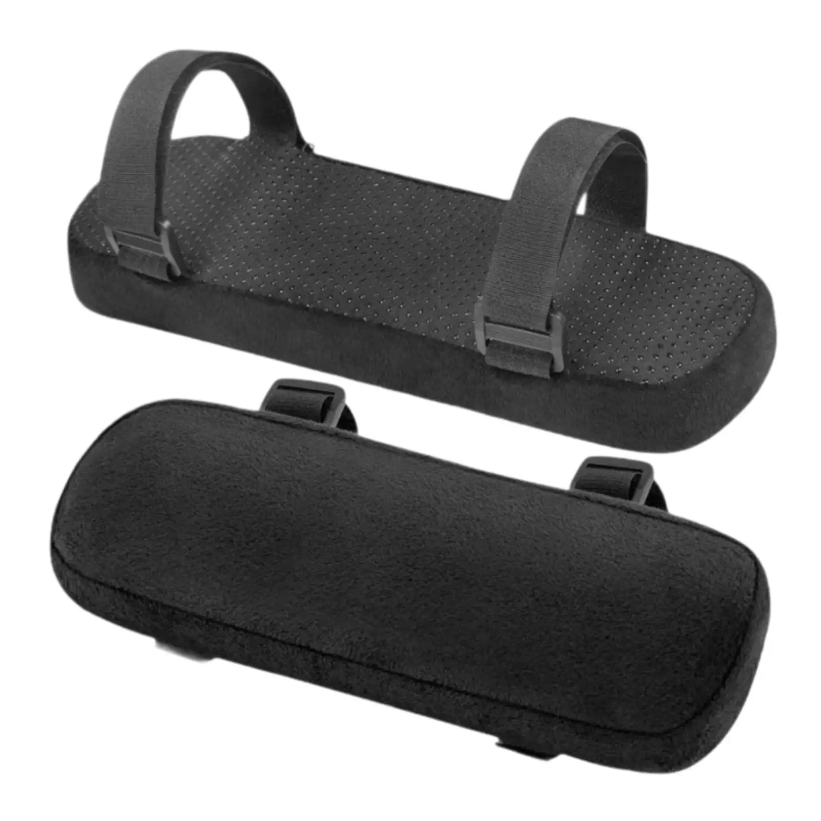 Velvet Chair Armrest Pad Memory Foam Ergonomic Cushion Arm Rest Cover for Office Desk and Gaming Chair