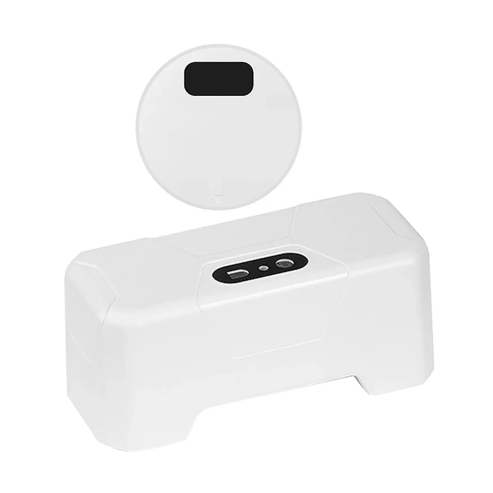 Toilets Flush Button IPX5 Waterproof Smart Toilets Flush Sensor Button Splash-proof with Wireless Transmitter for Public Toilets
