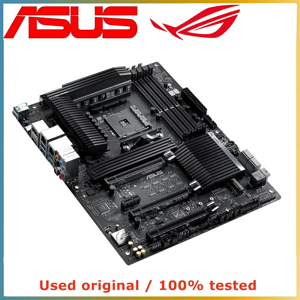 For ASUS Pro WS X570-ACE Motherboard Socket AM4 CPU DDR4 4400(O.C) Memory Chipset X570 ATX Mainboard