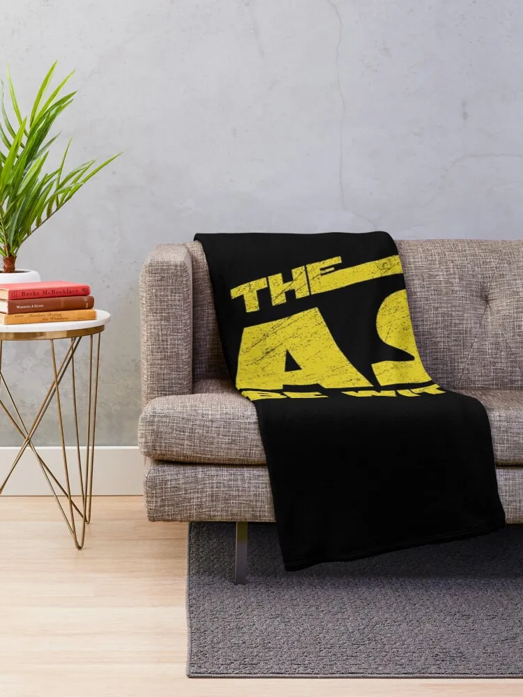 May The Bass Be With You - Electro Party Techno EDM Throw Blanket Warm Luxury Sleeping Bag Sofas Blankets