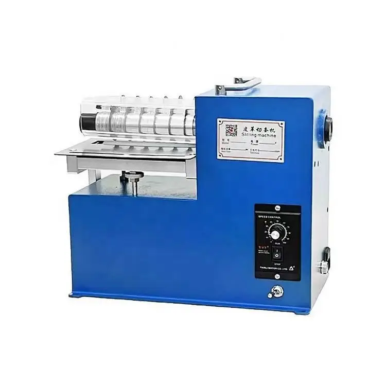 High quality leather production machinery belt slitting machine Rubber Belt Cutting Machine