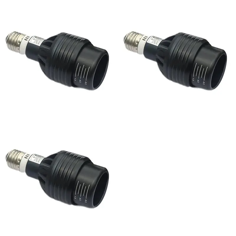 ABUL-3X E27 Zoom Spotlight Adjustment Cobdimmable P20 LED Light Downlight 12W Black