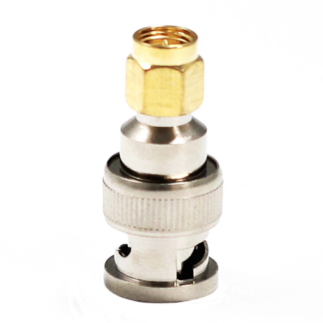 

1pc New BNC Connector to SMA Male Plug RF Coax Adapter Convertor Straight Goldplated Wholesale