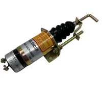 Solenoide de cierre de combustible 1502-12C7U2B2S1 366-07197 SA-3405T para motor diésel