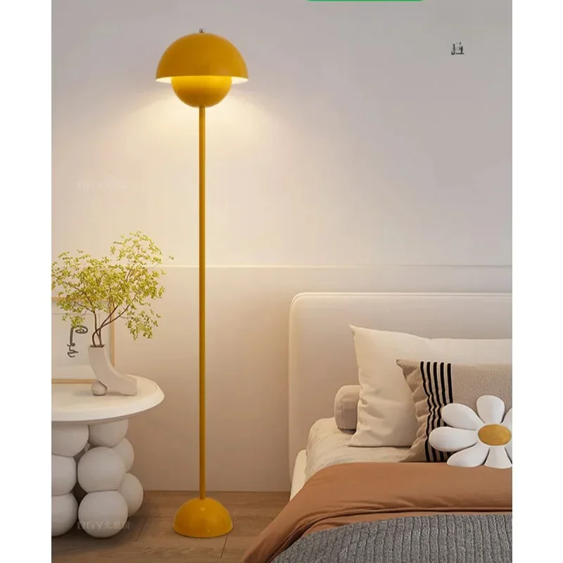 

Danish Pod E27 Led Floor Lamps for Living Room Bedroom Remote Control Dimmable Sofa Side Standing Lights Bedroom Bedside Lamp