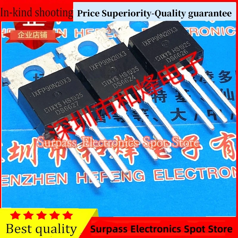 

5PCS-10PCS IXFP90N20X3 TO-220 200V90A New And On Stock