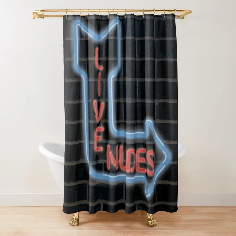 

Big Daddy Live Nudes Nightlight Shower Curtain Bathroom Shower In The Bathroom Bathroom Showers Curtain