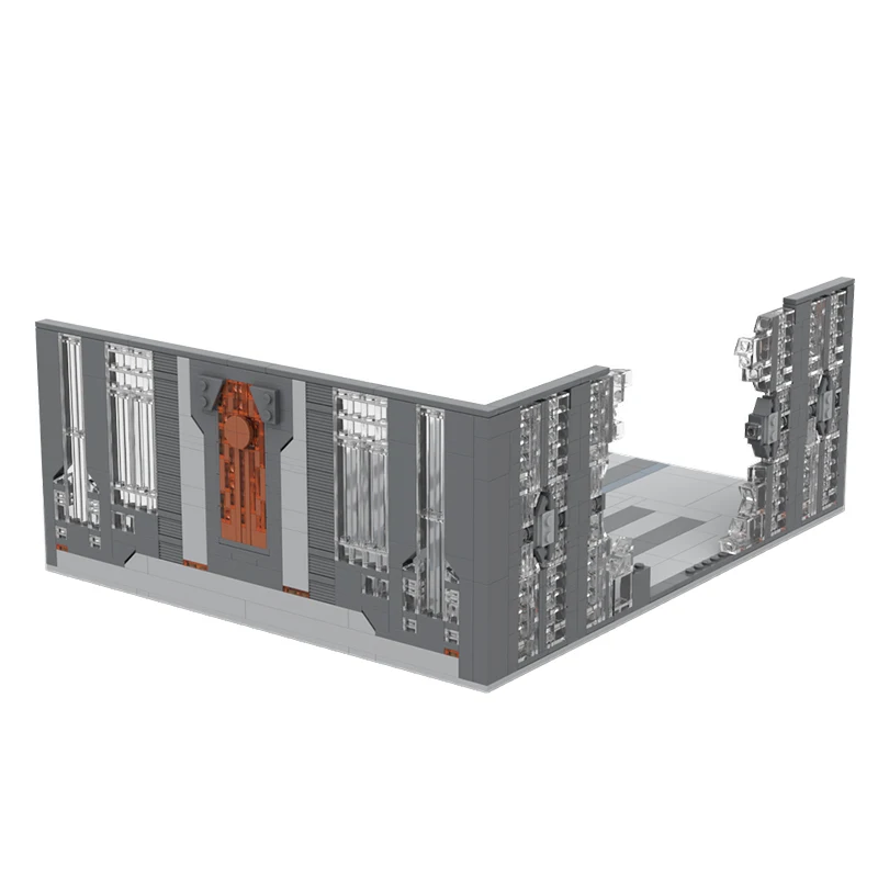 Popular Star Movies Model MOC Building Bricks Military Base Throne Modular Technology Gifts Holiday Assemble Children Toys Suit