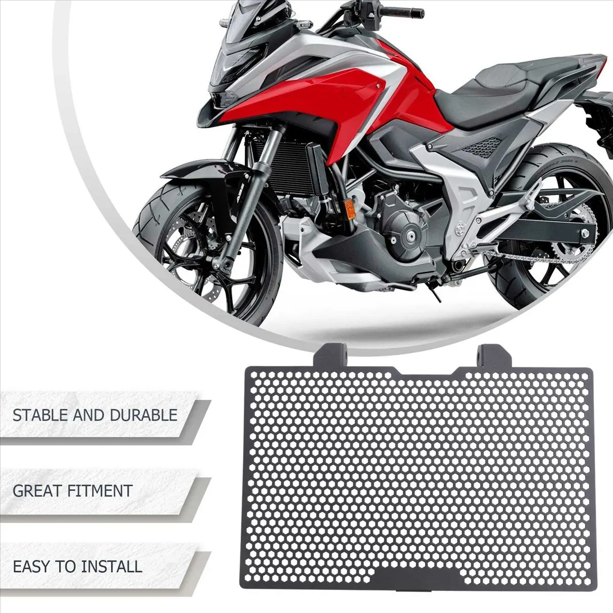 B09A For HONDA NC750X NC 750X NC750 X 2021 2022 Radiator Guard Grille Cover Radiator Protection Cover Motorcycle Accessories