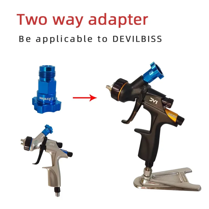 

Spray Gun Cup Adapter for Devilbiss