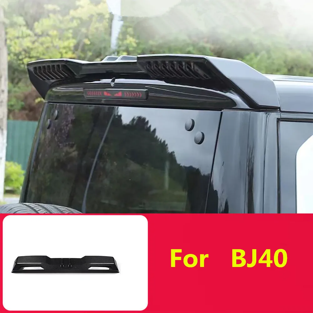 Fit For 2024 New Beijing BJ40c Tailwing Modification Special Fixed Wind Top Wing Automotive Decoration Accessories City Hunter