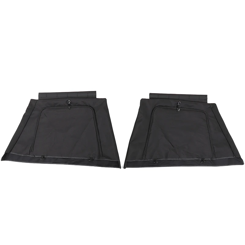2Pcs Custom Sunshade for Volvo XC60 2018-2026 Rear Window Double Layer Mesh UPF 50+ UV Block Heat Shield Car Sun Shade