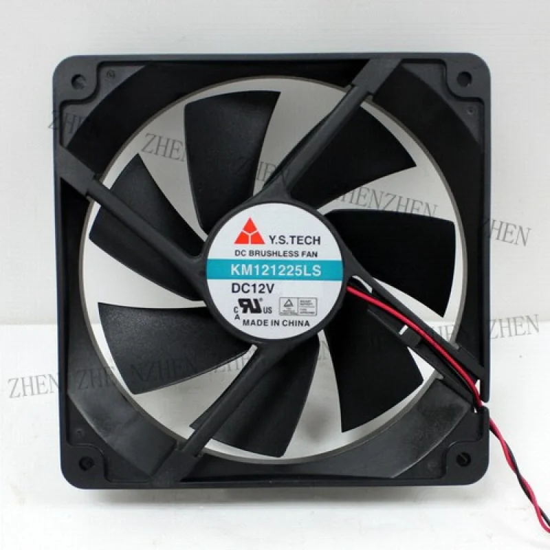 Y 120mm Computer Case Fan FOR  Y.S. Tech DC Brushless KM121225LS 2wires
