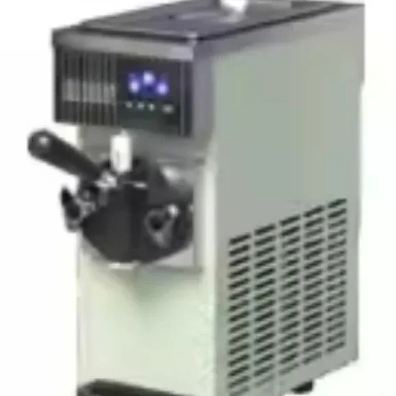 Commercial single nozzle mini soft ice cream machine for beverage and wine production