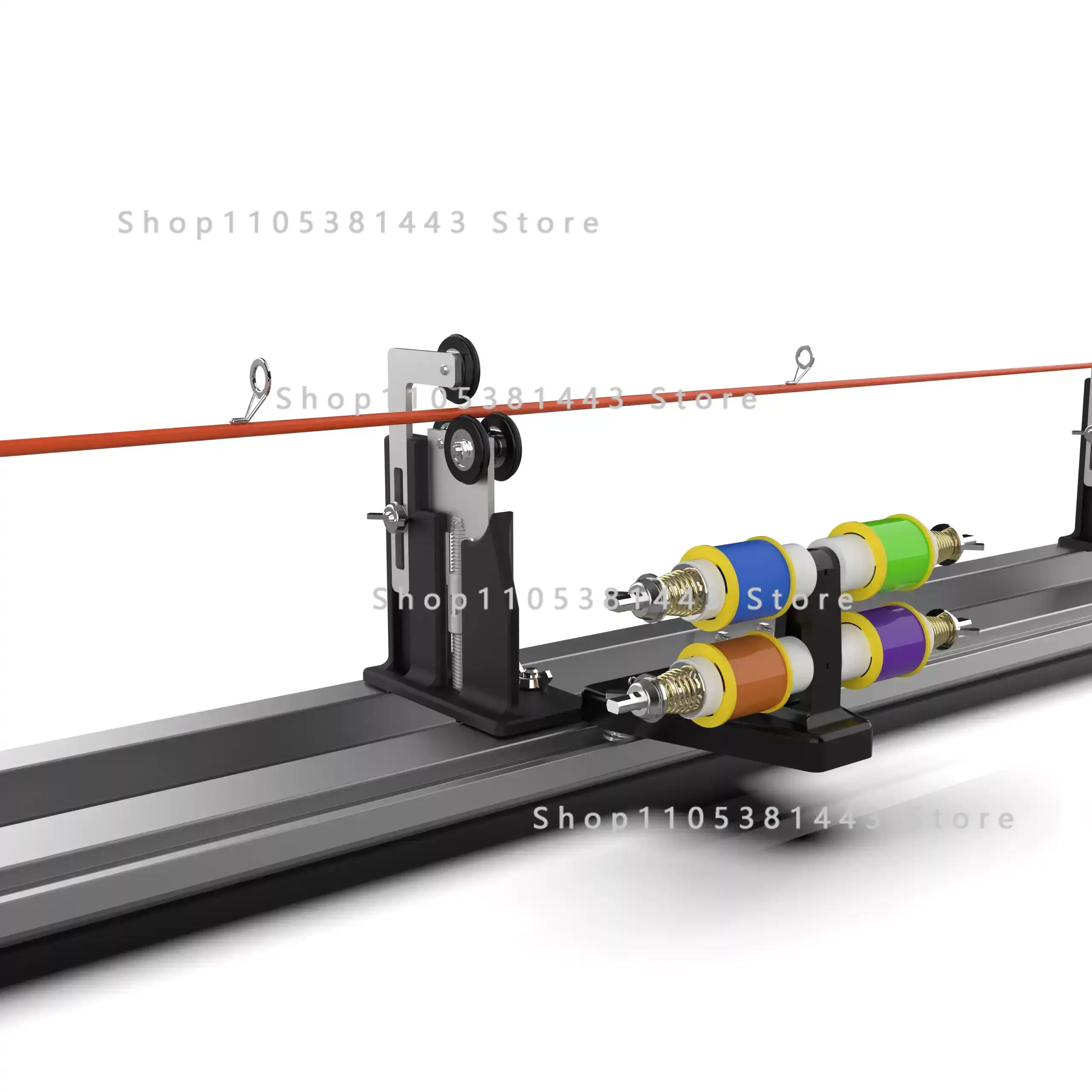 Rod Wrapping Guide Eye Drying Epoxy Grinding Cork Integrated Multi-functional Machine Fishing Rod Winding Fishing Rod Repair