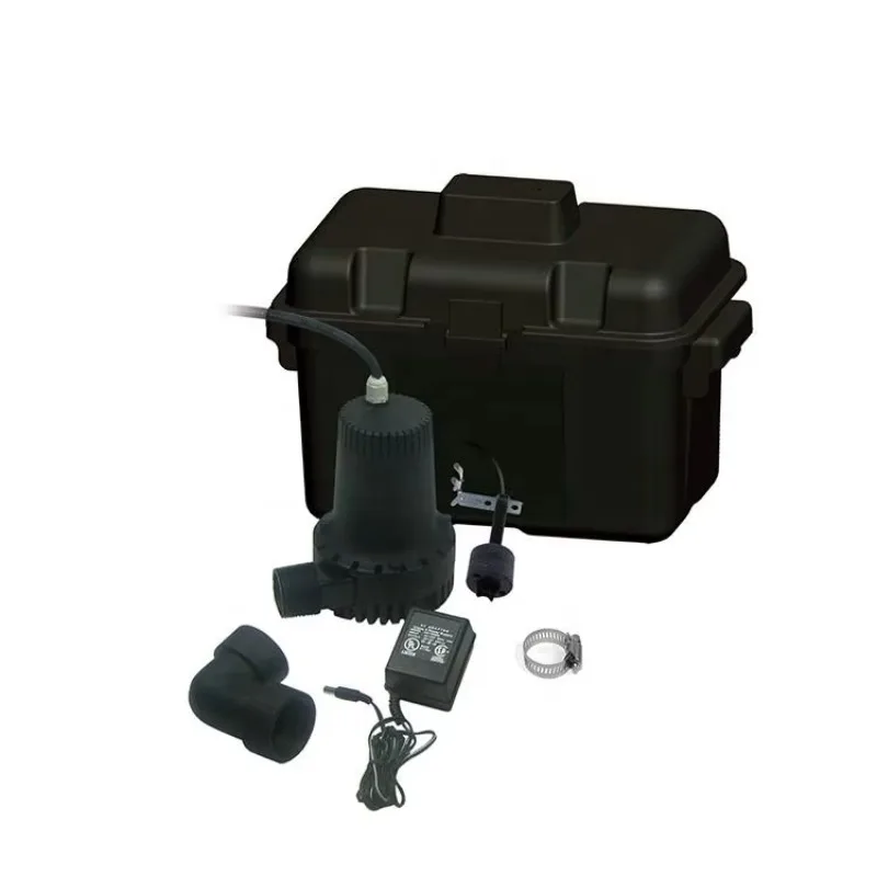 Low Pressure Electric Small Sump Pump Household Submersible Water Battery Backup Sump Pump for Septic Tank