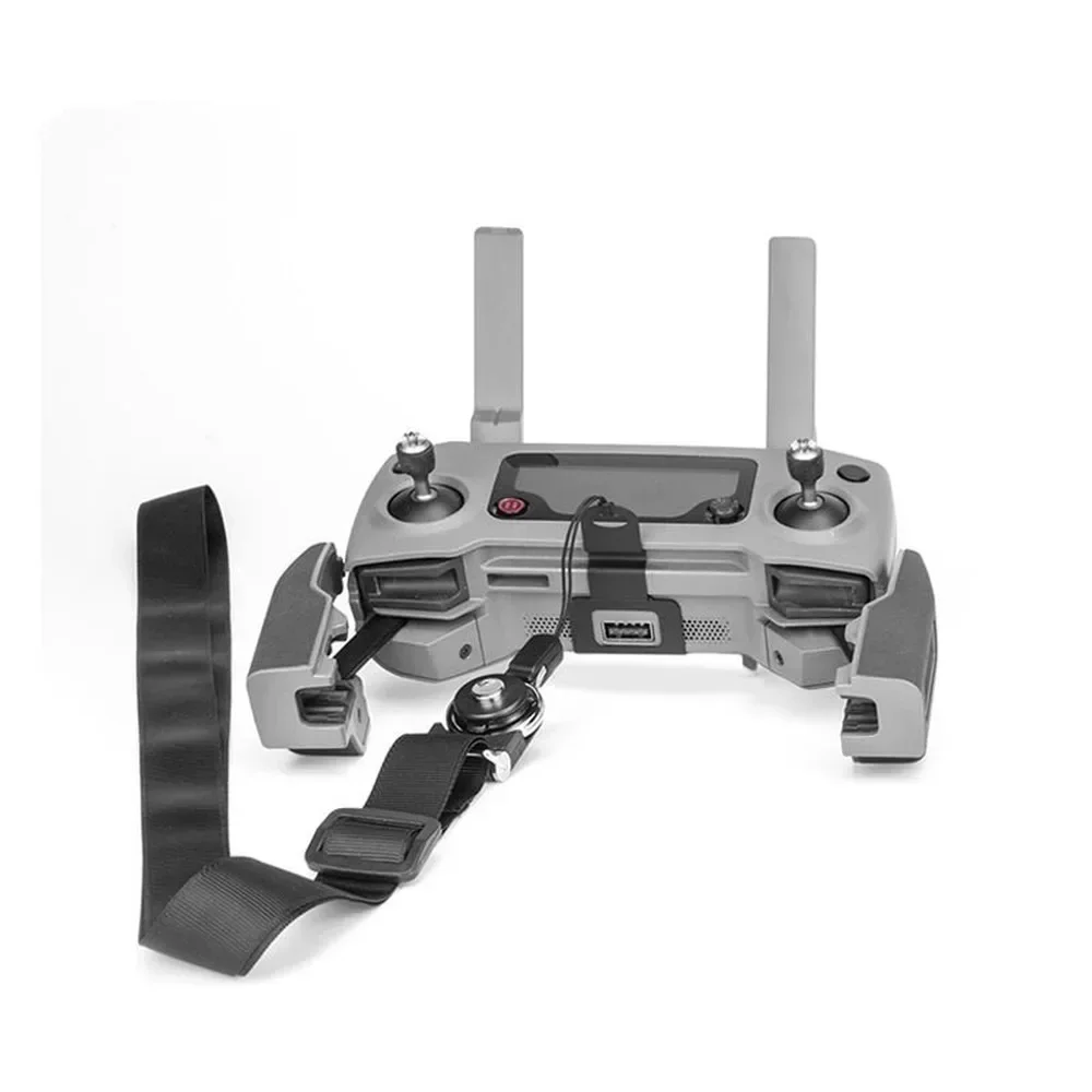 Alça de controle remoto 2 em 1 com fecho, cordão de liberação rápida, comprimento ajustável para acessórios Mavic Air