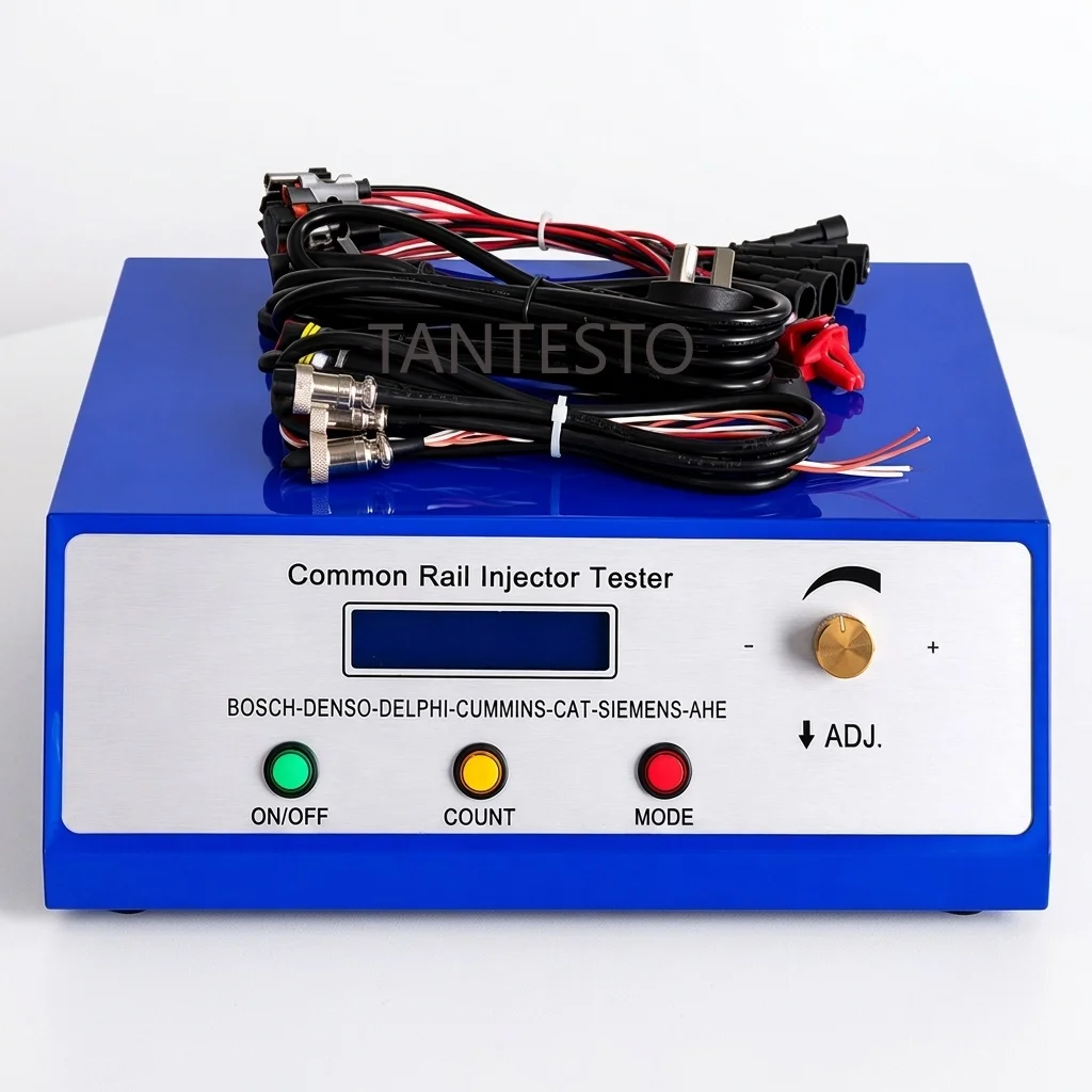 Fuel Injector for Test Tool Multifunction Common Rail Injector Tester with AHE Function Repair Tools AM-CR1000