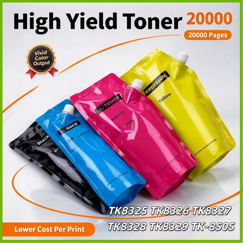 500g/pc Compatible Toner Powder for Kyocera 2551ci 2552ci 2553ci 3252ci 3253ci 2554ci 3554ci 4054ci 4450ci 4551CI 5550ci 5551ci