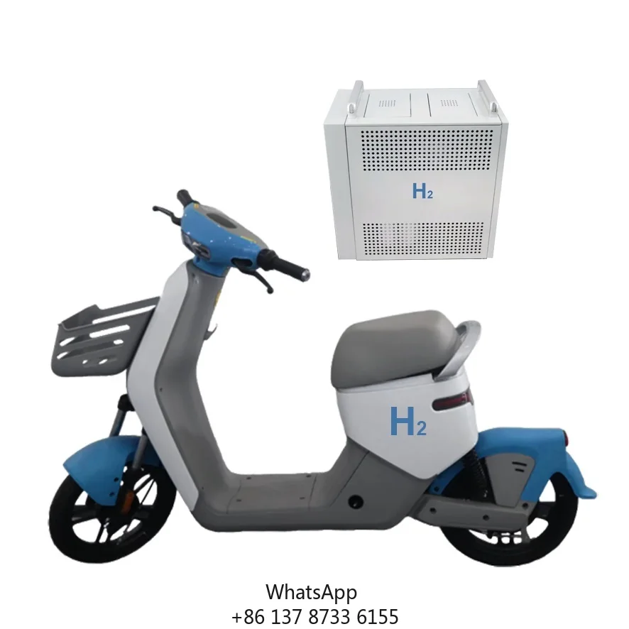 

Environment-friendly Light Weight Air Cooling Small Power PEM Hydrogen Fuel Cell Bike Hydrogen Scooter With Good Appearance