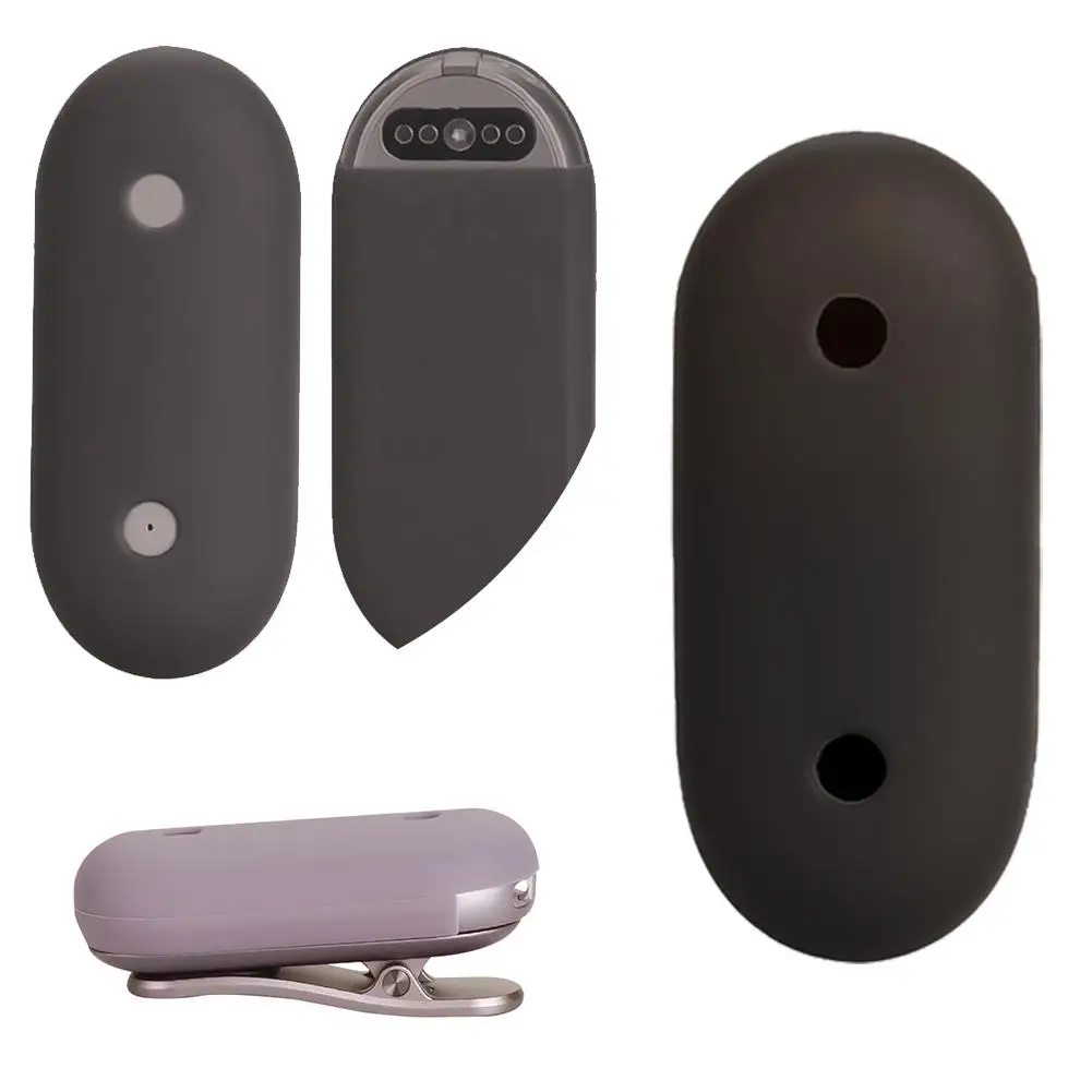 

For PLAUD NotePin AI Recorder Protective Cover Anti-fall Voice Silicone Recorder Soft Shell Anti-scratch Shockproof V2W7