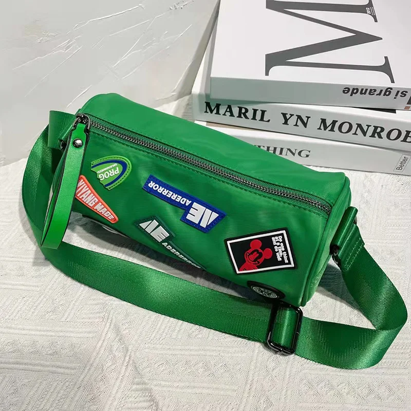 Korean Style Man Shoulder Bags Cool Men Crossbody Bags Nylon Unisex Side Bags