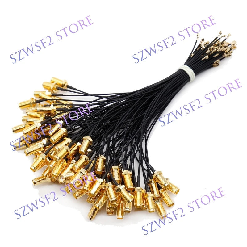 5/10/15/20/25cm Sma Female Connector (External Screw And Internal Hole) 1.13 Cable Terminal For Pc/Gsm/Gprs/Gps E2