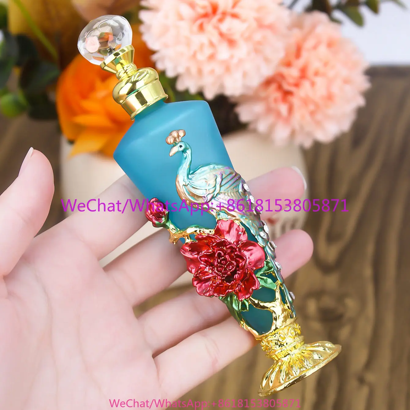 High-end essential oil bottle empty bottle smear essential oil bottle exquisite luxury