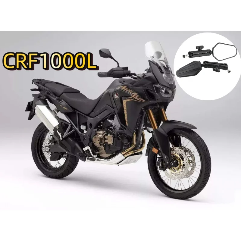 

For Honda CRF1000L CRF 1100L CRF1100L Africa Twin Motorcycle Rearview Mirror Adventure ADV Foldable Side Mirrors Accessories