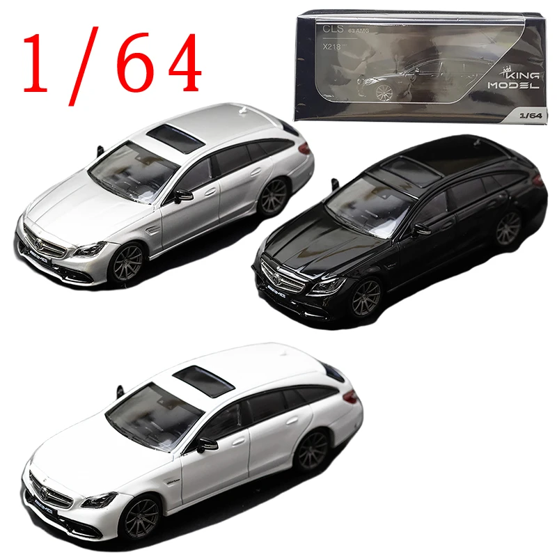 

KING MODEL Diecast Car 1/64 Scale Mercedes Benz CLS63 Shooting Brake Car Model Alloy Mercedes Benz CLS63 Toy Vehicles Model
