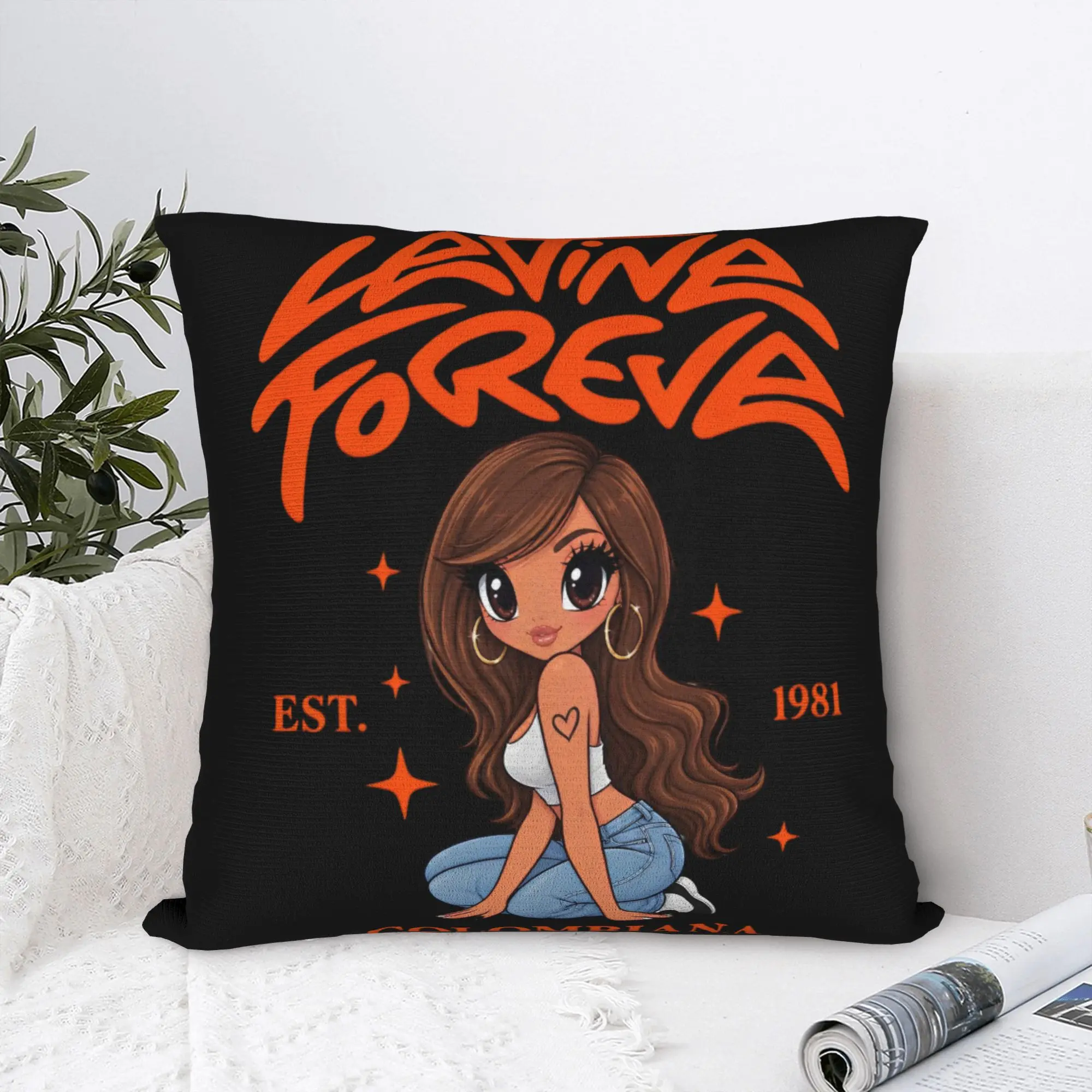 Y2K Home No Me Arrepiento De Sentir Tanto Karols G NMADST  Decor Pillowcases Accessories  Pillow Cover Zipper Multi Size
