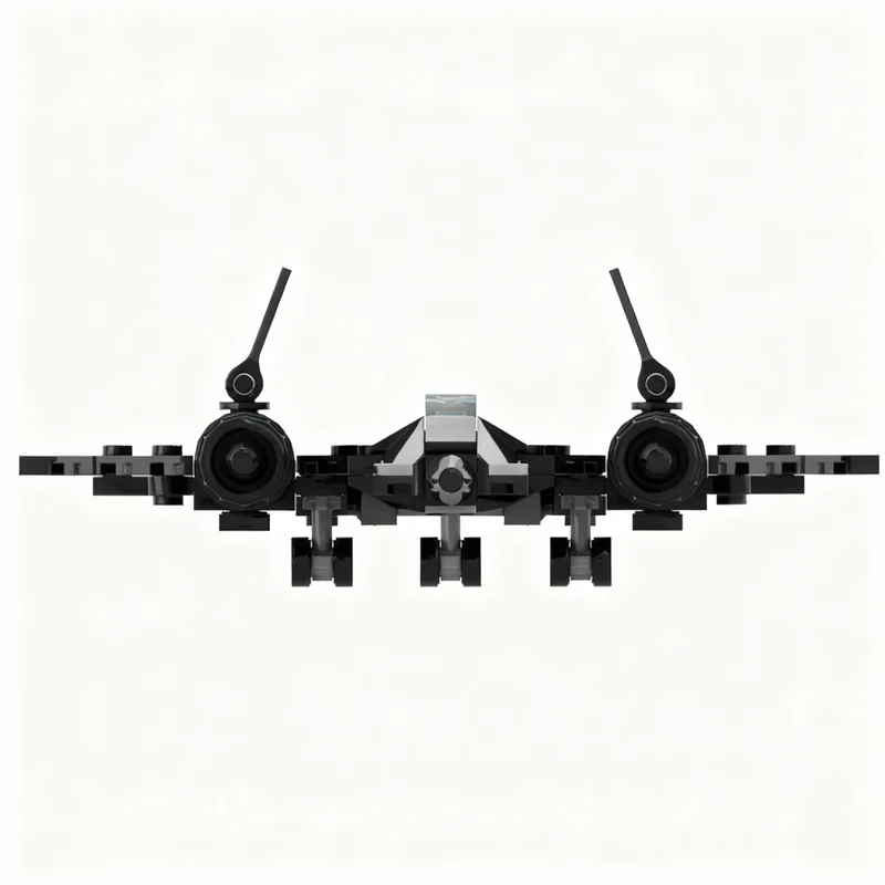 ตัวต่อ MOC Creator Maestro S SR Blackbird 198 ชิ้น ชุดตัวต่อสถาปัตยกรรม ของเล่นประกอบ ไอเดียของขวัญคริสต์มาส ตัวต่อเสริมพัฒนาการ