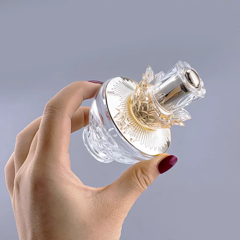 Empty Glass Cosmetic Bottle 30/50g Cream Jar 30ml Dropper Bottle Essential Oil Bottle 40/100ml Lotion Bottle Refillable