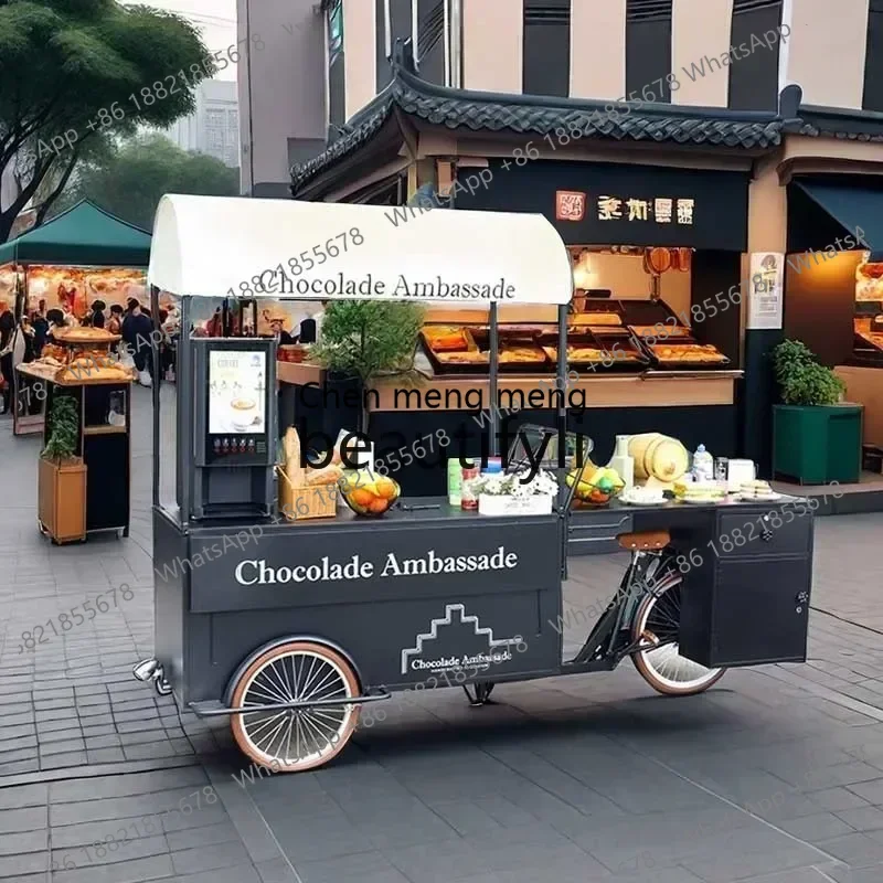 xx1Night market stall truck Mobile multi-functional promotional vehicle Outdoor market Mobile stall truckE5556