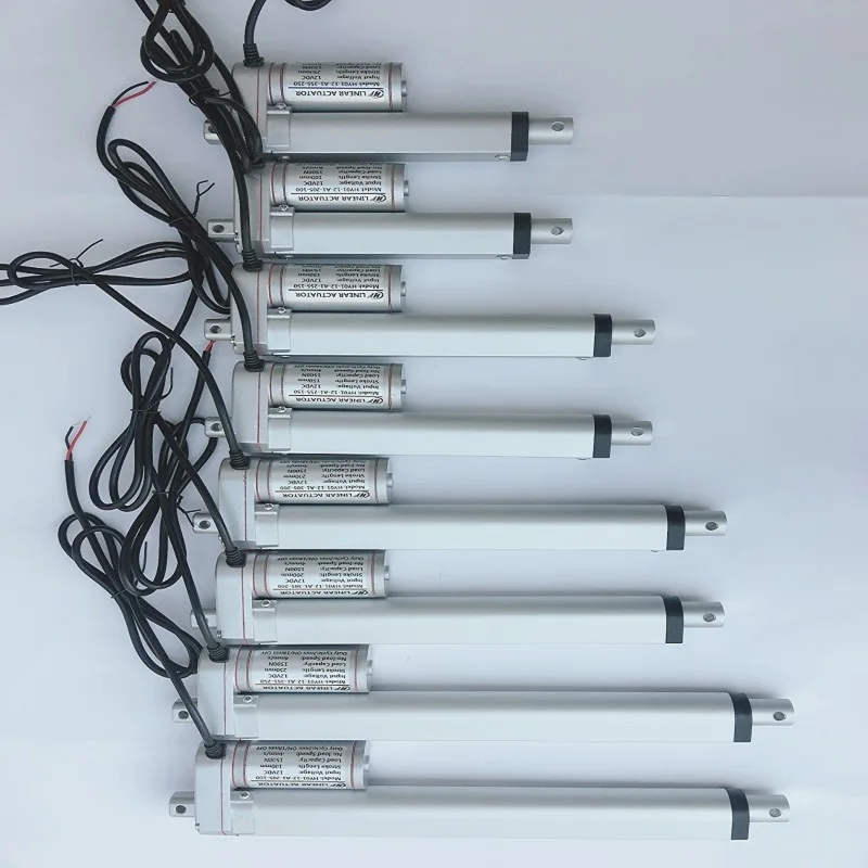 

1pcs 150mm Stroke Electric Linear actuator Small DC electric push rod escape room prop telescopic push rod
