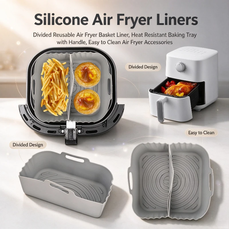Universal Silicone Baking Tray Multi Functional Oil Isolation Silicone Mat High Temperature Resistant Bakeware