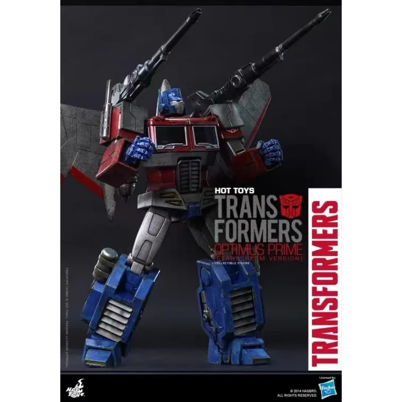 HotToys-TransDevices Optimus Prime Red Spider Bloversion Action Figure, Hobby Collecemballages Model Toy, TF001, 1/6