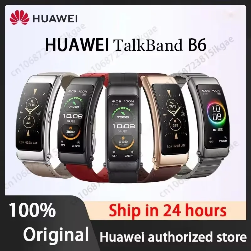 Смарт-браслет Huawei TalkBand B6 Bluetooth 5,2 1,53-дюймовый AMOLED-экран Кирин A1 Процессор Вызов Наушники Talk Band