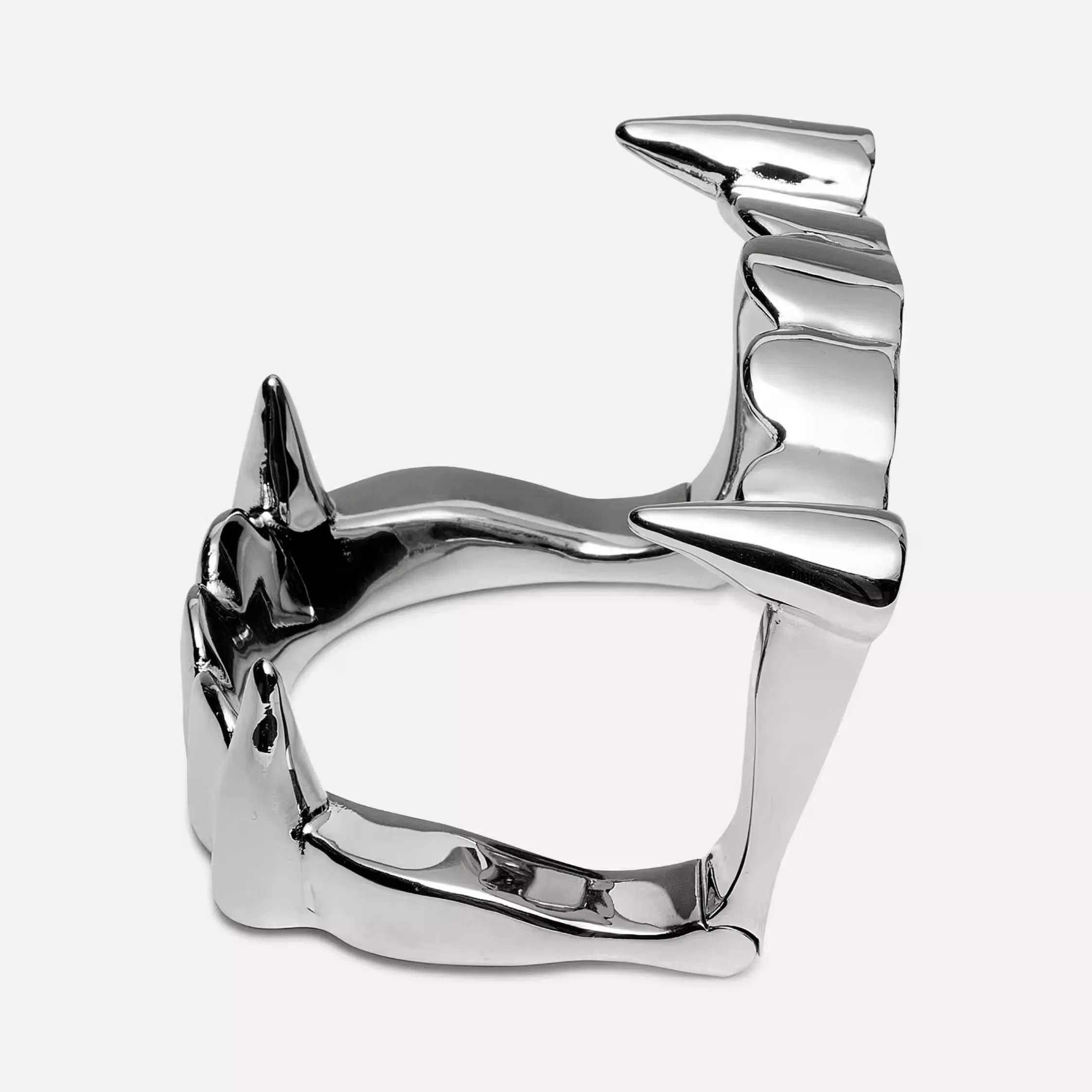 Exaggerated Trendy Hip Hop Punk Ornament Vampire Tusk Bracelet Couple Street Party Armband For Women Men Charm Jewelry Gift
