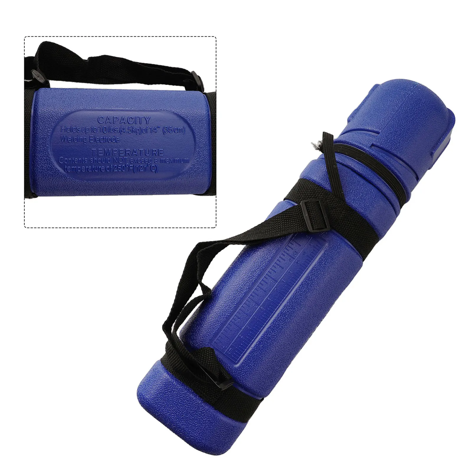 Electrode Insulator PE Blue Welding Rod Storage Tube Container MMA ARC 14