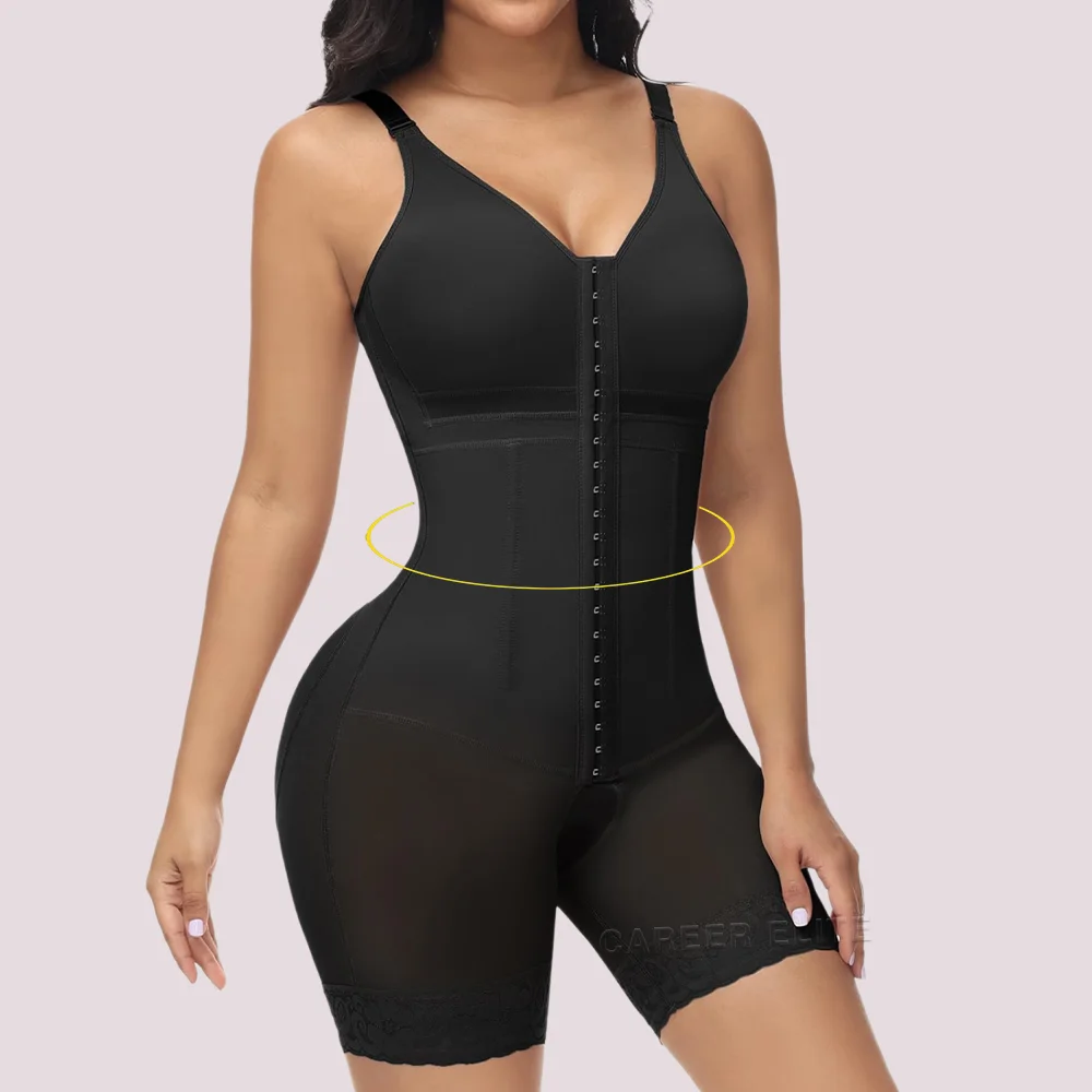 High Compression Girdle for Women Bbl Corset Post Surgery Full Body Shapewear Push Up Abdominal Control Slimming Seamless Fajas