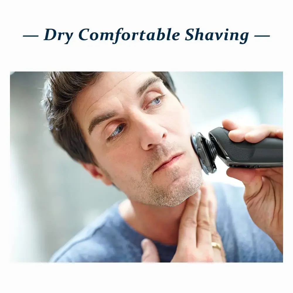 SH30 Replacement Heads for Philips Norelco Series 3000, 2000, 1000 Shavers and S738 Click and Style, ComfortCut Shaving Heads