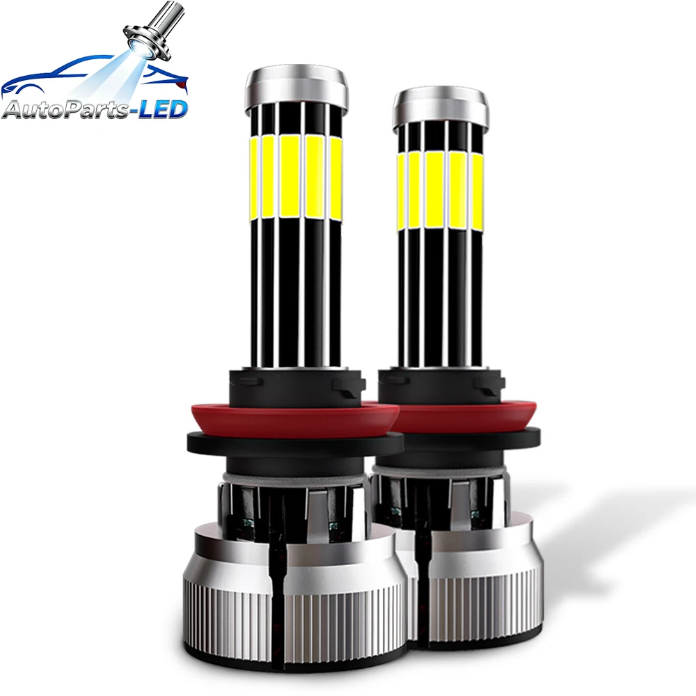 

2pcs Led Lamp 9012 Turbo H7 Led Canbus Headlight 360 Car Fog Light H1 H3 H11 9005 9006 H4 Bulb Headlights 200W Mini Super LED